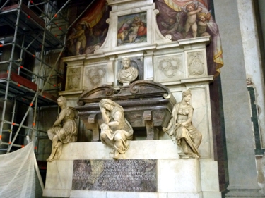 das Grabmal des Michelangelo