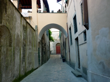 zdjęcie uliczka w Citta di Castello